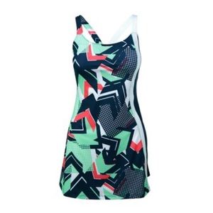 Fila “Fall Heritage” print tennis dress